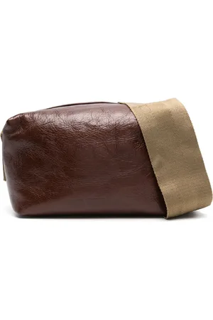 UMA WANG Bolsa de hombro con logo en relieve