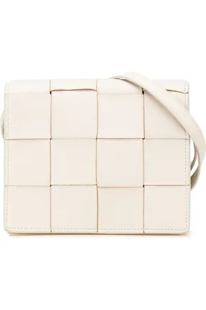 Bottega Veneta Bolsa crossbody Mini Lambskin Maxi Intrecciato Cassette 2021-2024