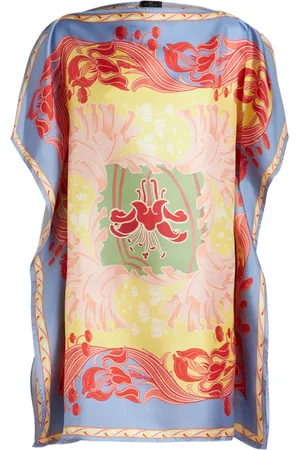 Etro Top tipo túnica con estampado floral