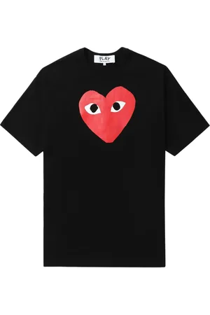 Comme des Garçons Playera Heart Logo