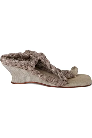 Isa Boulder Sandalias con detalle de cuerda