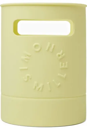 SIMON MILLER Bolsa bucket con logo en relieve