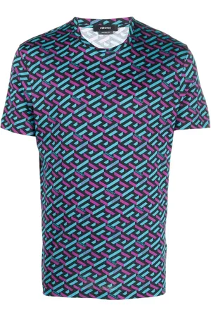 VERSACE Playera con logo estampado