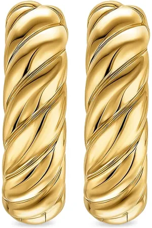 David Yurman Aretes DY Madison® en oro amarillo de 18kt