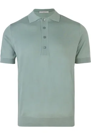 Paolo Pecora Playera tipo polo de tejido fino