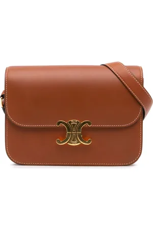 Céline Bolsa crossbody Classique Shiny Calfskin Triomphe 2019