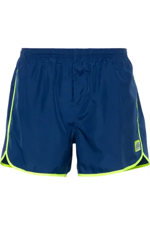 Sundek Shorts de playa con ribete en contraste