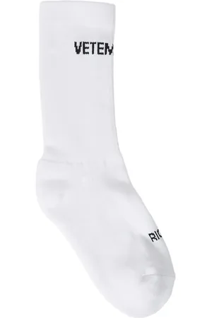 Vetements Calcetines tejidos con logo en intarsia