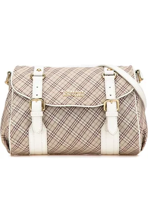 Burberry Bolsa crossbody en lona Nova Check 2000-2017