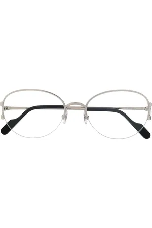 Cartier Lentes de sol con armazón ovalada