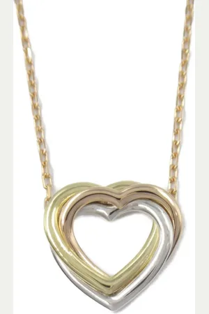 Cartier Collar Trinity Heart en oro blanco, amarillo y blanco de 18kt 2010