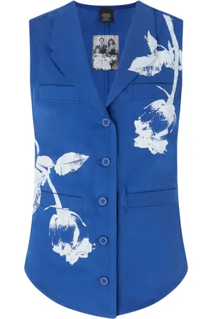 Pinko Chaleco con estampado floral
