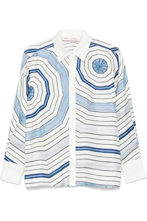 Sandro Camisa de seda estampada en colaboración con Louise Bourgeois