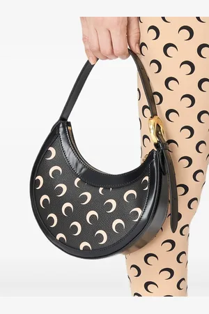 Marine Serre Bolsa de hombro Moon Eclipse mini