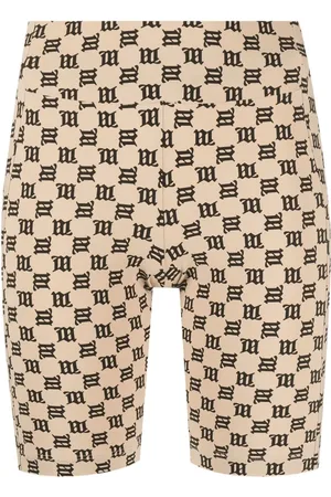 MISBHV Shorts de ciclismo con logo estampado