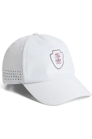 Brunello Cucinelli Gorra con parche del logo