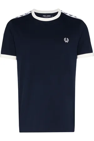 Fred Perry Playera con franja del logo