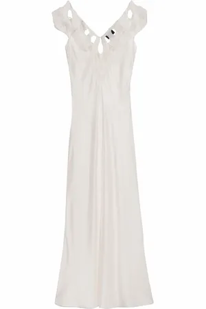 Marc Jacobs Slip dress bordado con abertura