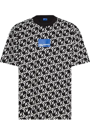 Karl Lagerfeld Playera con monograma