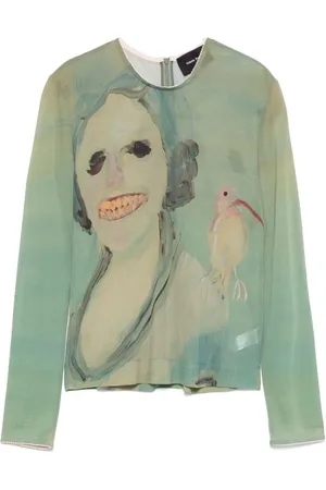 Simone Rocha Top Lady With A Bird