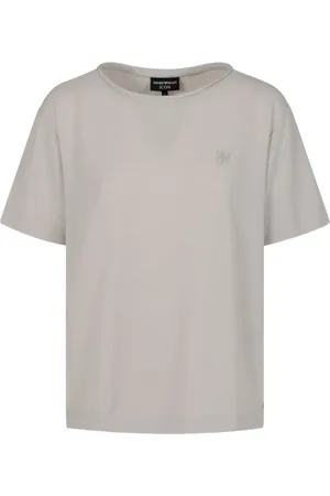 Emporio Armani Playera con logo bordado
