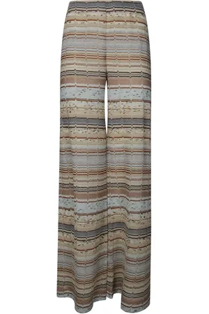 Missoni Pantalones con efecto metalizado
