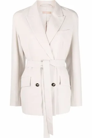 12 STOREEZ Blazer con doble botonadura