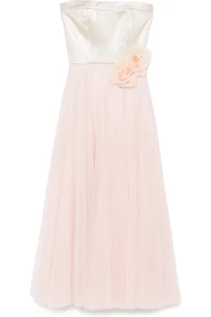 Parlor Vestido de fiesta con aplique floral