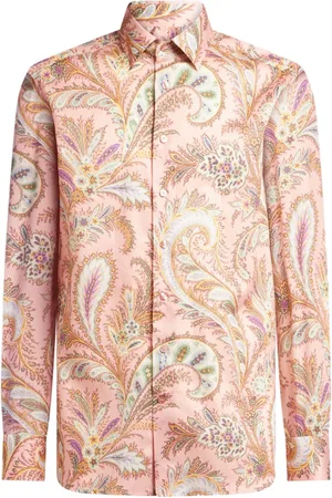 Etro Camisa con estampado de cachemira