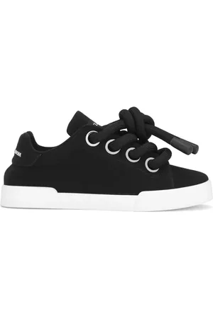 Dolce & Gabbana Tenis bajos con detalle de encaje