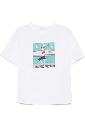 Liu Jo Playera con estampado gráfico