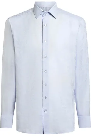 Etro Camisa con motivo de cachemira en jacquard