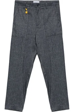 Manuel Ritz Pantalones con aplique del logo