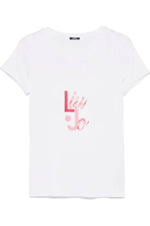 Liu Jo Playera con logo estampado