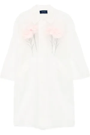 Simone Rocha Abrigo estilo clavel