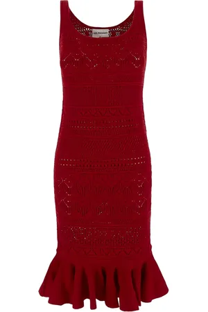 Des Phemmes Vestido tejido de crochet