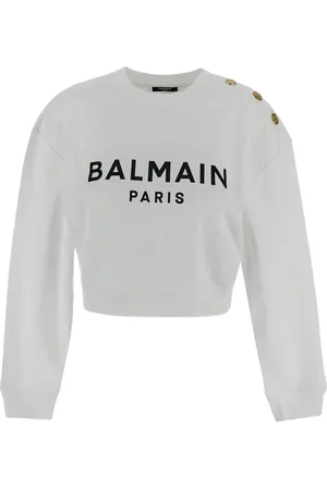 Balmain Sudadera con logo estampado