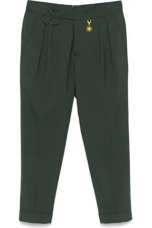 Manuel Ritz Pantalones con aplique del logo