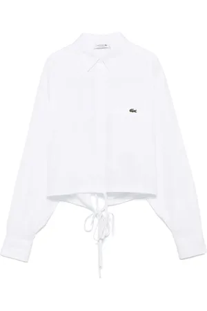Lacoste Camisa de popelina ajustable