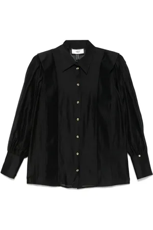NISSA Camisa con pliegues