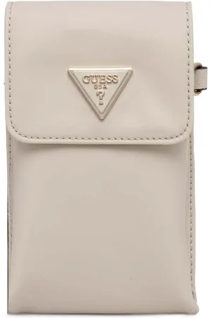 Guess Bolsa para teléfono con placa del logo