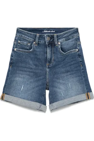 Liu Jo Shorts de mezclilla