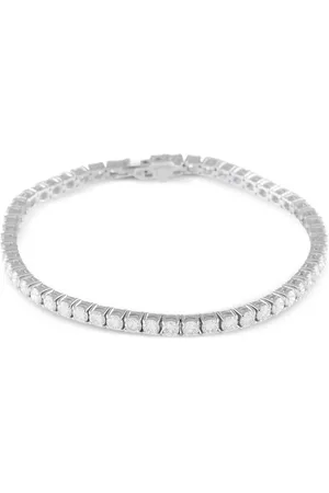 LB Exclusive Pulsera tenis en oro amarillo de 18kt con diamante