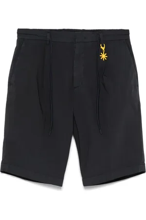 Manuel Ritz Shorts con aplique del logo