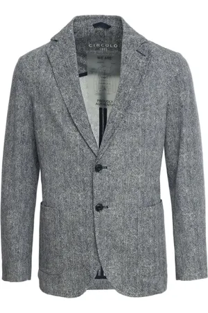 Circolo Blazer con motivo pied de poule