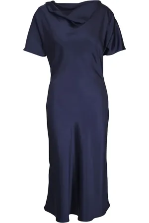Kiton Vestido corto con efecto satinado