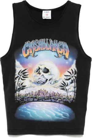 Casablanca Camiseta La Premonition estampada