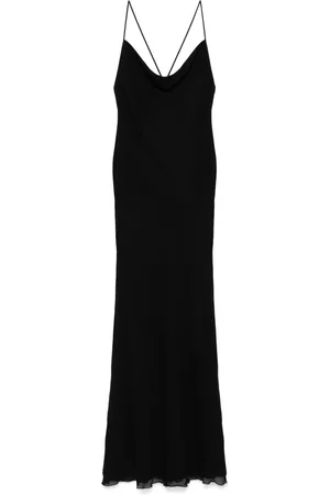 MVP Wardrobe Vestido largo con diseño drapeado