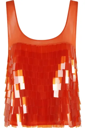 TELA Top con detalles de lentejuelas