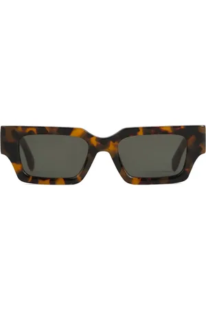 Palm Angels Lentes de sol con armazón rectangular